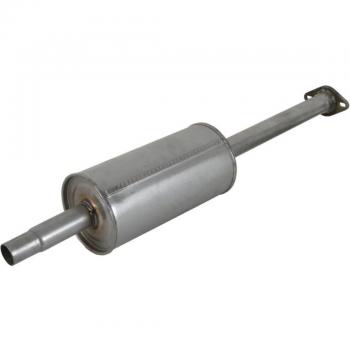 Silenciador central e intermedio 4MAX 0219-01-08589 y 0219-01-08589P, compatible con vehículos específicos, fabricado en acero inoxidable, diseño de alta resistencia a la corrosión, fácil
