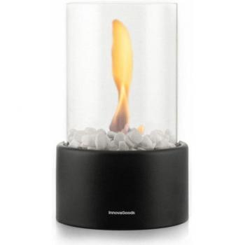 Chimenea de Mesa Heatfir InnovaGoods Bioetanol 150ml Decorativa Negro V0103774
