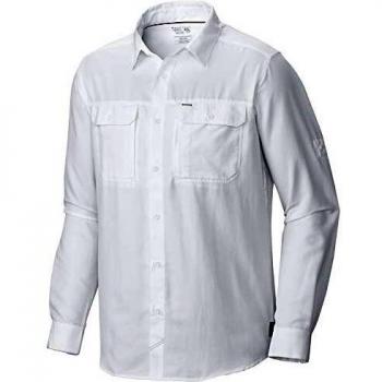 Mountain Hardwear Men's Canyon Long Sleeve Shirt - White, Large