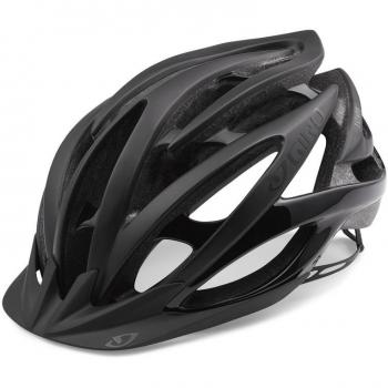 Giro Casco de Bicicleta Unisex Fathom, Todo el año, Hombre, Color Mat Gloss/Black, tamaño Small
