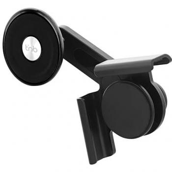 Soporte Magnético Plegable para Smartphone con Mini Ventosa T'nb Tesla Negro