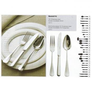 Sambonet Servir tenedor acero inoxidable Baguette legumbres. 62612-45