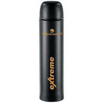 Ferrino Thermos Extreme 0.75 LT. Termo Acampada y Senderismo, Adultos Unisex, Negro