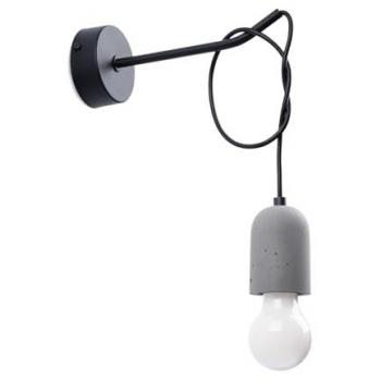 Aplique Minimalista Neso 1 E27 - Lámpara de Diseño Moderno para Salón y Dormitorio (Bombillas no Incluidas) 8x22x50cm