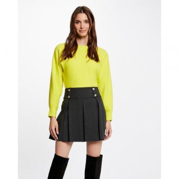 Morgan Jersey de mujer manga larga con cuello redondo