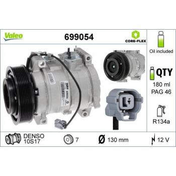 Compresor de aire acondicionado VALEO 699054