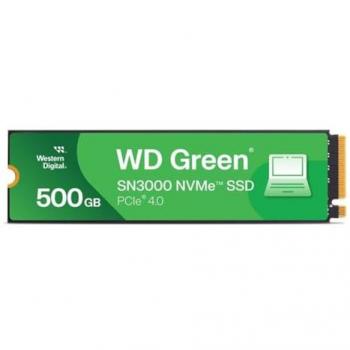 SSD NVMe WD Green SN3000 500GB M.2 2280 PCIe Gen4