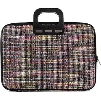 Bombata Bouclè - Bolsa porta pc 15.6 pulgadas - Bolso ordenador con correa - Piel sintética