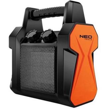 Calentador Portátil Eléctrico PTC 2kW Neo Tools 90-060 - Rápido Calentamiento y Diseño Moderno