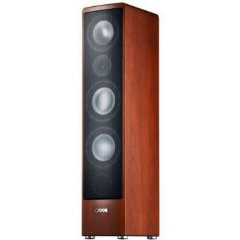 Altavoces de pie Canton Ergo 690 DC - 320 W, madera de cerezo, sistema Bassreflex