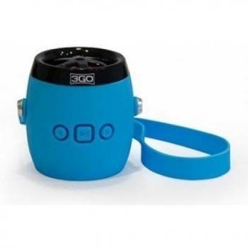 3Go Dampy - Altavoz con Bluetooth, color celeste