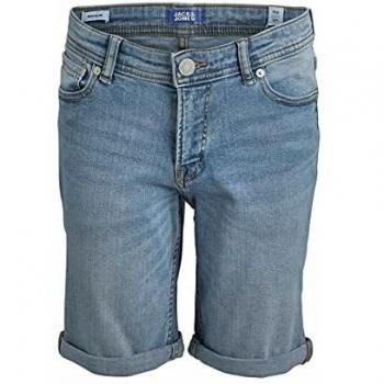 Jack & Jones Junior Jjirick Jjoriginal Na 030 Noos Jr Pantalones Cortos Vaqueros, Azul Denim, 170 cm