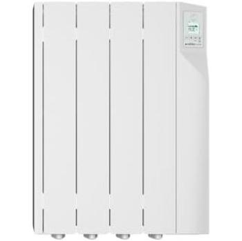 Emisor Térmico Eléctrico Cálidahome Sentinel 600W, 4 Elementos, Fluido Alta Transferencia 150 W/Elemento, Detector de Presencia, Ideal para Estancias de 6–8 m