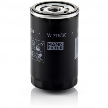 Original MANN-FILTER Filtro de aceite W 719/30 – Para automóviles y vehículos de utilidad
