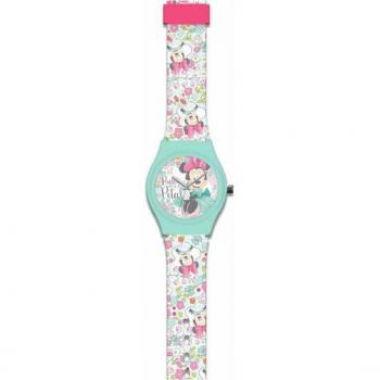Reloj Analógico Infantil Disney Minnie Mouse con Caja de Metal