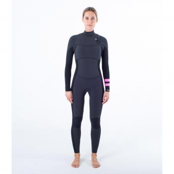 Traje de Neopreno Plus 5/3mm 2023 para Mujer - Negro/Gris