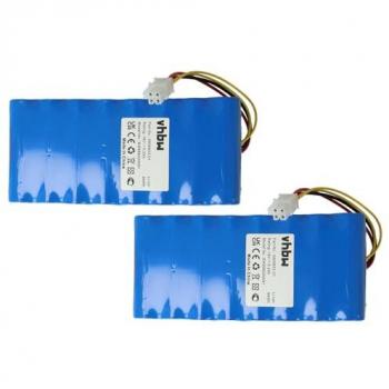 Batería Recargable 2x Compatible con Husqvarna Automower 430X, 420 (2020-2022) - 5200mAh, 18V, Li-Ion - Vhbw