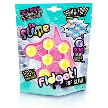 Slime Antiestrés Fidget Pop Multicolor en Blíster, Modelos Surtidos