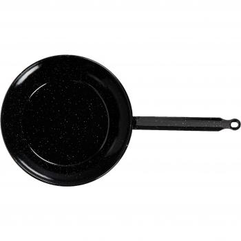 Paellera Esmaltada de Acero Inoxidable con Mango, 26 cm - La Valenciana