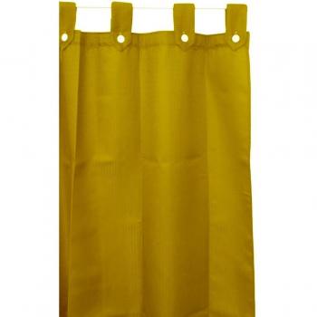 Atenas Home Textile Diamante - Cortina de baño con trabillas