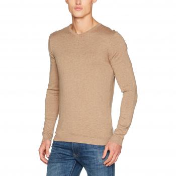 JACK & JONES PREMIUM Jprluke Cashmere Knit V-Neck Noos, Suéter para Hombre, Marrón