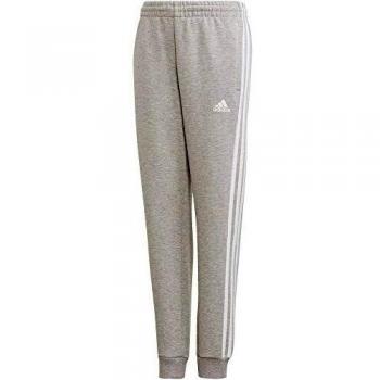 adidas Yb Mh 3s Pant Pantalones de Deporte, Niños, Medium Grey Heather/White, 7-8Y