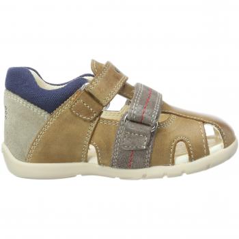 Geox B KAYTAN B, Zapatos de primeros pasos, para Bebé-Niños, Beige
