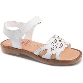 Sandalias Niña Pablosky de Piel Blanco 420500