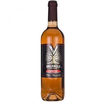 Valhalla Hidromiel Freyja | Bebida Ecológica, Aromas a Frutos Rojos, Grosella y Cereza, Sabor a Frutas del Bosque, Ligero y Fresco, Botella 75 cl