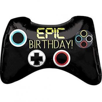 Amscan 3780401 Epic Party Game Controller - Globo de plástico para fiestas, multicolor , color/modelo surtido