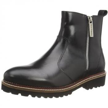 Hush Puppies Women's Grace Zip Suede Ankle Boots - Black