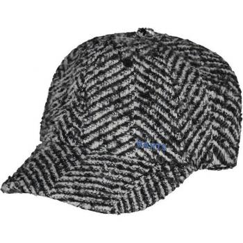Gorra Barts con estampado geométrico en negro