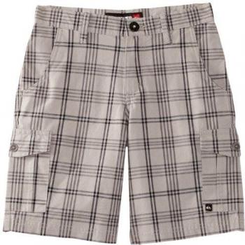 Quiksilver Kurze book club ej18 youth - Pantalones cortos, color gris, talla 10 Jahre
