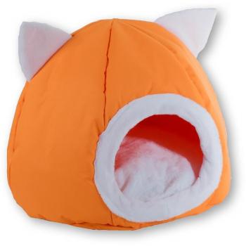 Cama para gatos GoGift Kennel 40 x 40 x 34 cm naranja