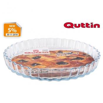 Molde para Tarta Quttin de Vidrio Rizado 27 cm