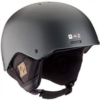 Salomon Brigade Casco de esquí y Snowboard para Hombre, con Sistema de Audio, Carcasa ABS, Tecnología Smart, Circunferencia, Verde