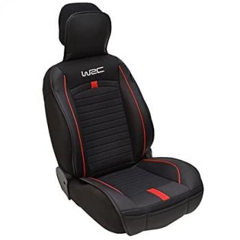 Funda de asiento para coche WRC Racing Negra/Naranja 007589