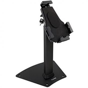 Tooq TQTDS0811 - Soporte de Mesa Profesional para Tablet con Antirrobo, Color Negro
