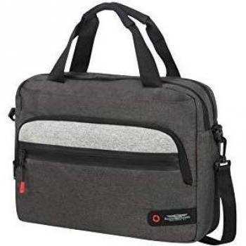 American Tourister City Aim Maletín 40 Centimeters 19.5 Gris