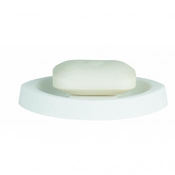 Jabonera Spirella Colección Limón Opaco Color Blanco