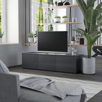 Mueble para TV gris 120x34x30 cm madera multicapa Vidaxl