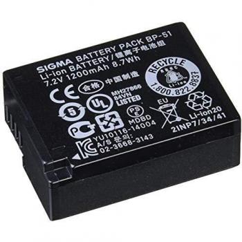 Sigma BP 51 Lithium Ion Digital Camera Battery for DP1 and DP2 Quattro