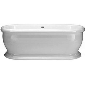 Casa Padrino Art Deco baño Independiente Modelo Blanco de He-El 1735mm - Independiente Retro bañera Antigua barroca