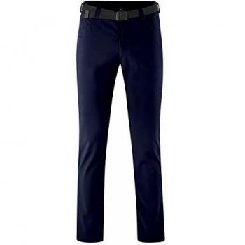 Maier Sports Perlit M Men's Warm Softshell Pants, Windproof, Regular Fit, Size 60, Dark Blue