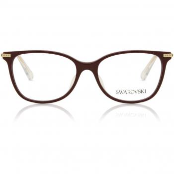 Swarovski SK2010F Asian Fit 1008 Gafas Recetadas para Mujer Borgoña