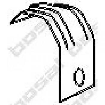 Bosal 251-158 Holder, exhaust system