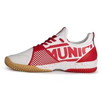 Zapatillas de Pádel Munich Oxygen Plus Unisex Adulto Todas Las Superficies Blancas 37 EU