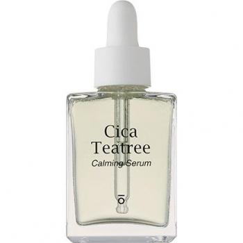 Slosophy Cica Teatree Calming Serum 30ml - Cosmetics, calming serum, contains tea tree extract, suitable for sensitive skin, helps reduce redness and irritation, lightweight formula, non-comedogenic