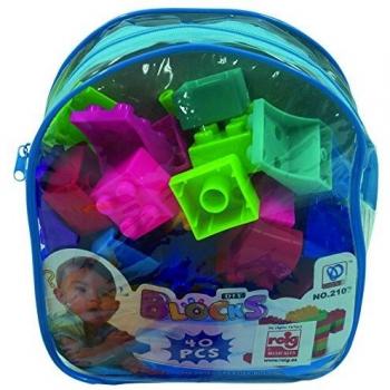 Reig- Construcción bloques con mochila, 40 piezas