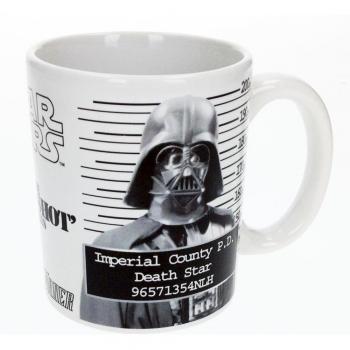 SD toys Taza Cerámica, Darth Vader Fichado Star Wars, 1 Unidad